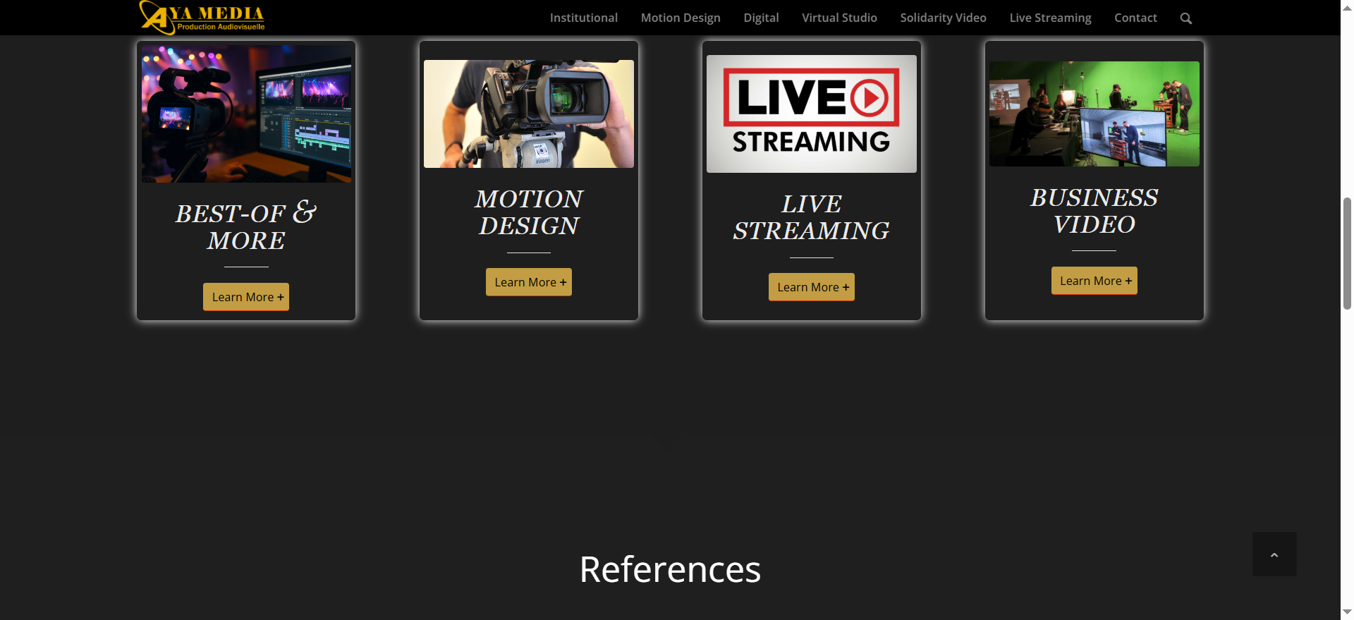 Capture du site ayamedia.ma